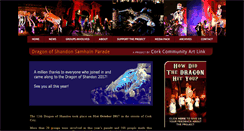 Desktop Screenshot of dragonofshandon.com